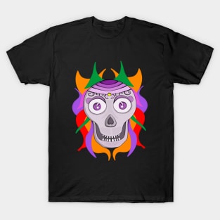 Colorful Skull T-Shirt